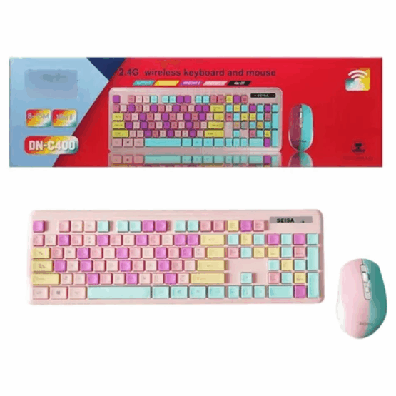 COMBO KIT TECLADO Y MOUSE DN-C400