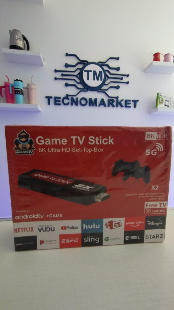 GAME STICK 30 MIL JUEGOS + TV BOX ( INCLUYE MAGIS)